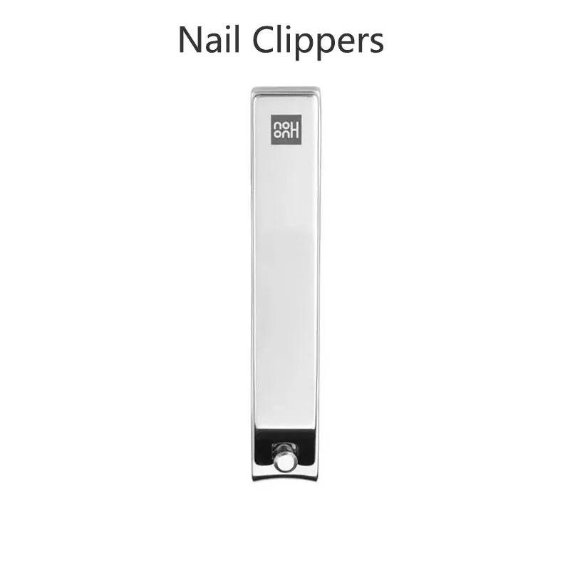 NAIL CLIPPER Новейший Xiaomi Huohou машинка для стрижки ногтей триммер для волос в носу портативный набор гигиены для путешествий Набор режущих инструментов из нержавеющей стали для ногтей - Цвет: NAIL CLIPPER