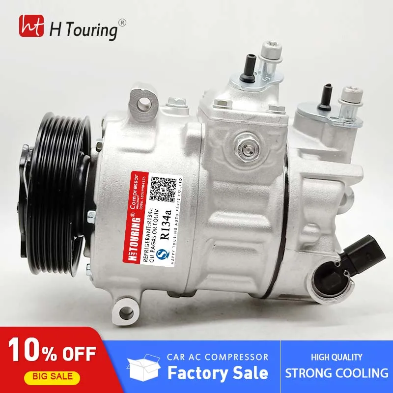 AC COMPRESSOR for AUDI A3 TT VW JETTA PASSAT Tiguan Golf Beetle GTI 1K0820803S 1K0820803G 1K0820859F 1K0820803Q 1K0820808FX | Автомобили и