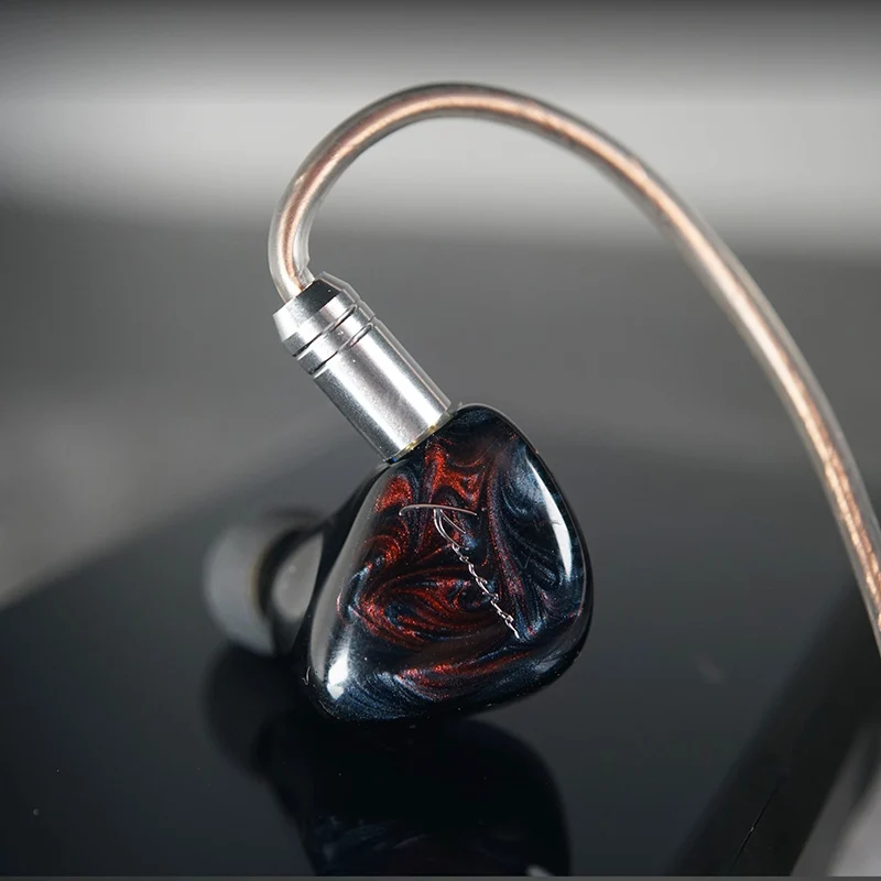 

KINERA Nan·na Flagship IEM SONION Dual Electrostatic+BA+7mm Dynamic Hybrid 4 Driver Units HiFi 0.78mm 2Pin Resin Custom Handmade