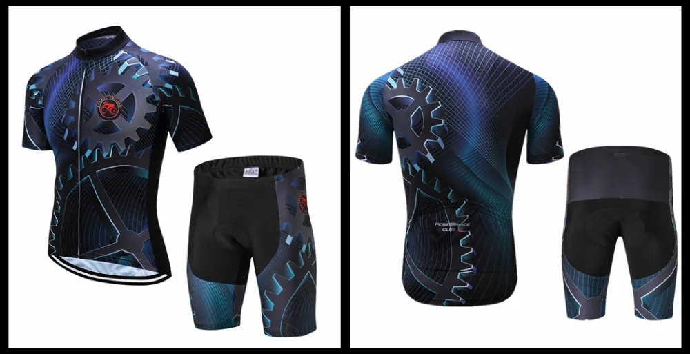 Teleyi gear велосипедная одежда для мужчин летняя профессиональная команда Велоспорт Джерси набор горный велосипед одежда мужская гоночная Спортивная велосипедная одежда