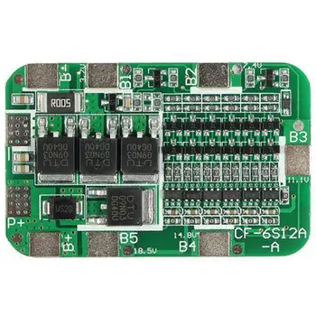 

FFYY-6S 15A PCB BMS Protection Board For 6 Packs 18650 Li-ion Lithium Battery Cell