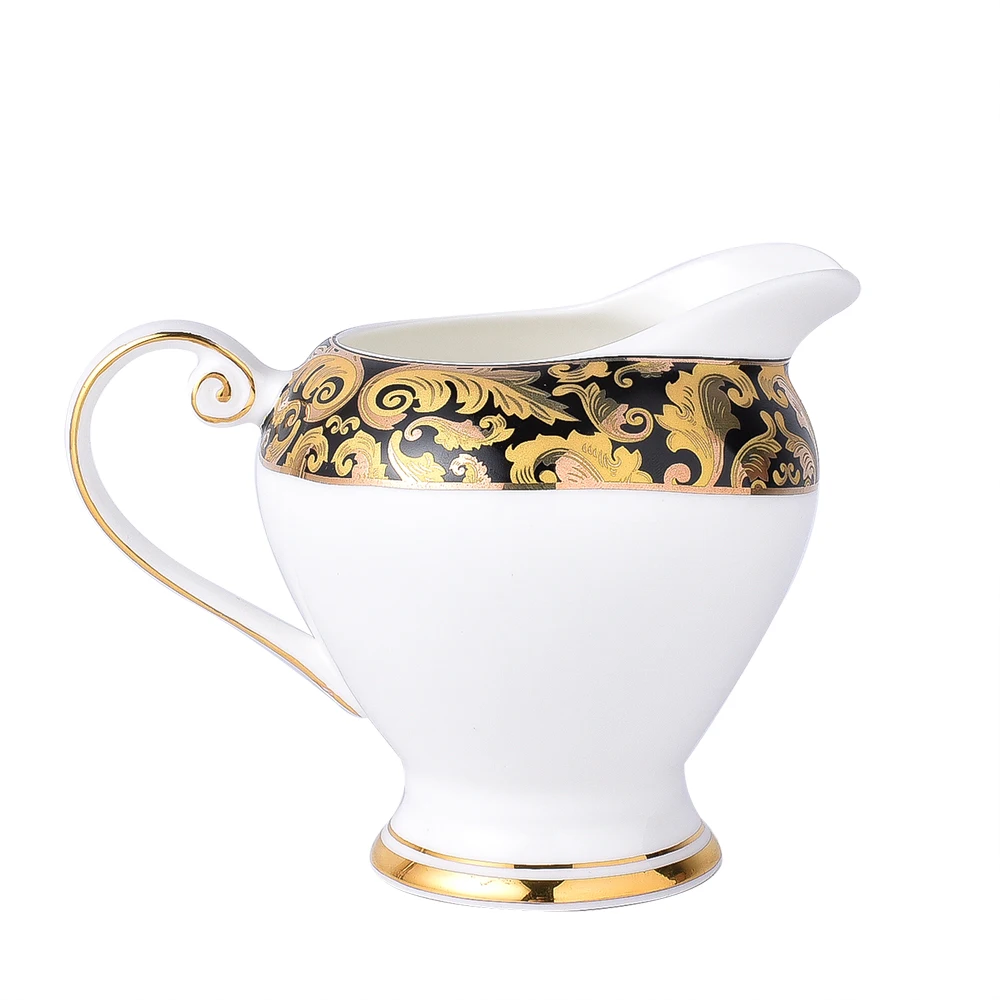 Ceramic Gravy Boats Beefsteak Sauce Boat Container Plate Bone China Tableware-in | Дом и сад