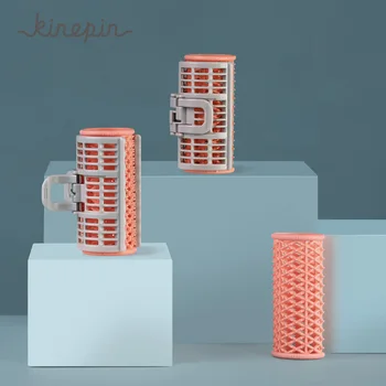 

KINEPIN L Size Hair Roller 3PCS Curlers Self Grip Holding Roller Hairdressing Curlers Air Bang Hair Roller DIY Hair Styling Tool