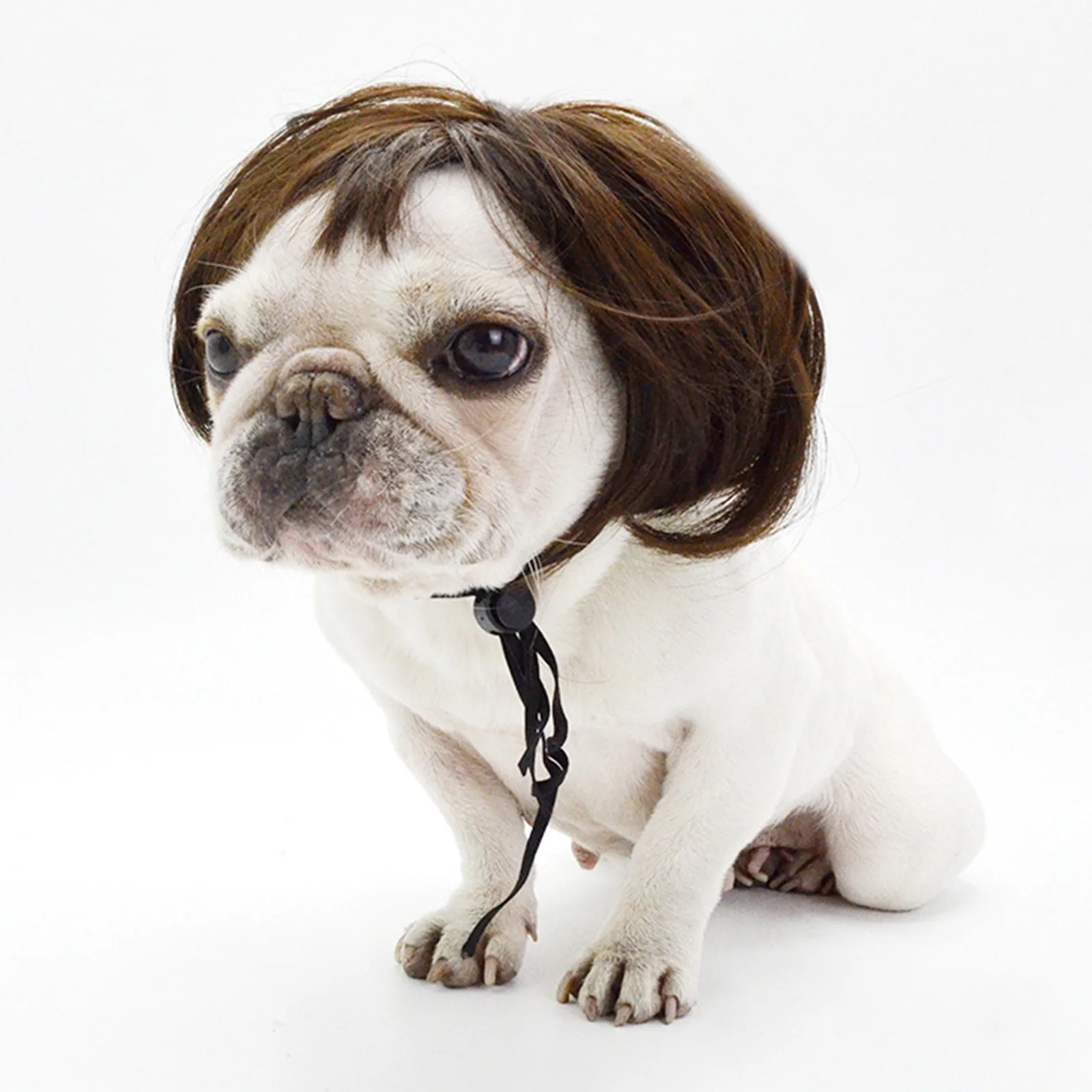 Dog Cosplay Wig for Small Dogs Pet Supplies Dance Accessories Decorative Hair Chihuahua Teddy Bulldog | Дом и сад