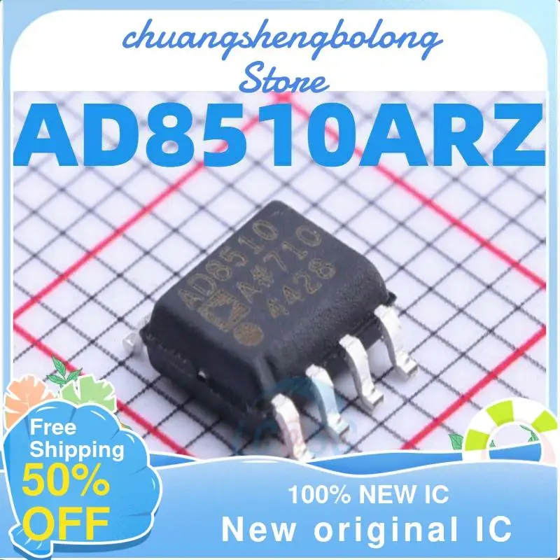 

5 шт. AD8510ARZ SOIC-8 AD8510 новый оригинальный IC