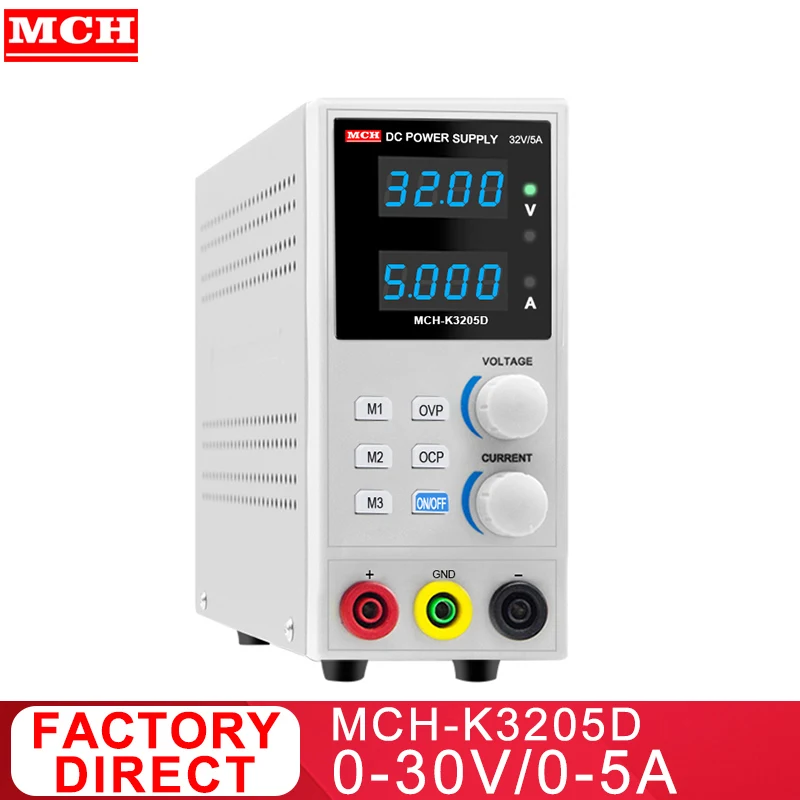 0-60V 0-10A switch DC stabilized power supply with fine adjustment storage display MCH-K series | Инструменты