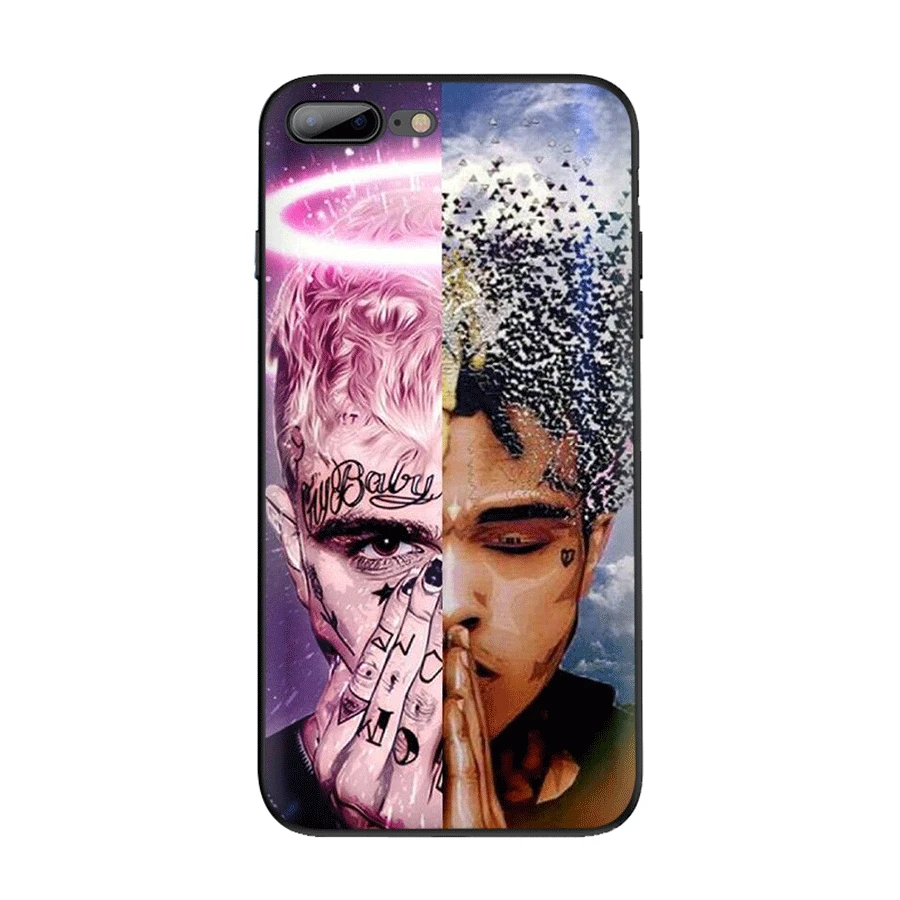 Чехол для мобильного телефона iPhone 11 Pro X XS Max XR 6 6s 7 8 Plus 5 5S SE чехол Lil Peep Bo роскошный