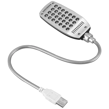 

black New USB-28 LED lamp flexible for PC laptop portable