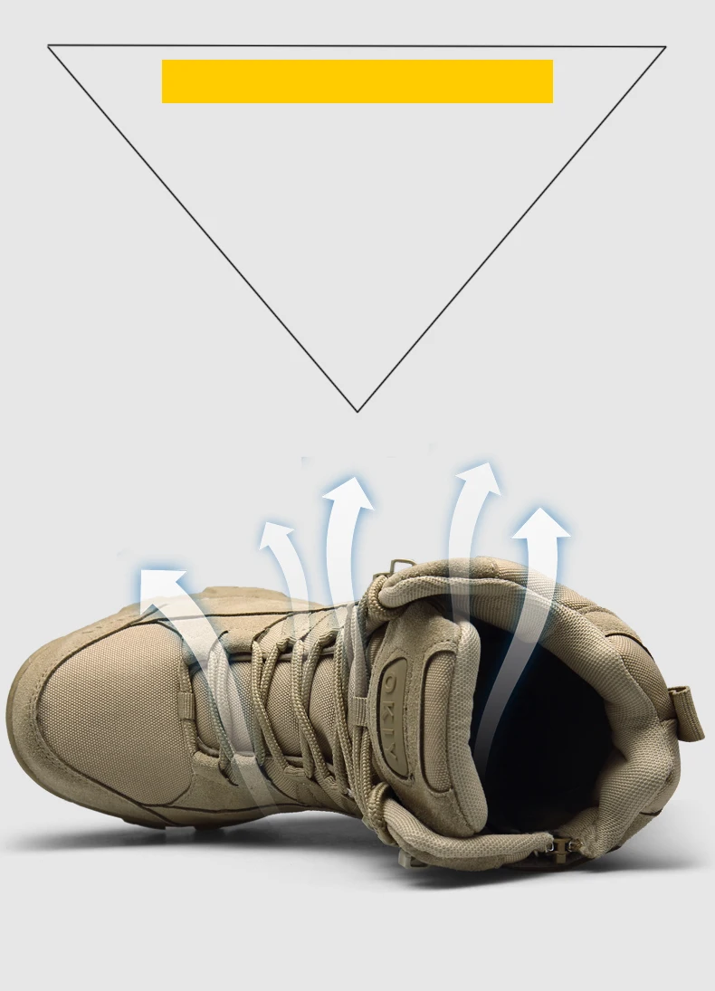 Для мужчин военный десант Армейские ботинки мужской для тренировок на улице, походы обувь кроссовки для Для мужчин нескользящая подошва спортивные сапоги в стиле «милитари»