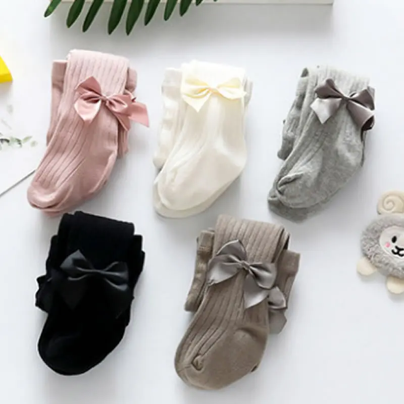GSKS Baby Girl Tights Infant Toddler Stockings Rib Knit Leggings for Kids 