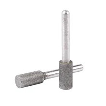 2 шт 6 мм хвостовик 10 мм диаметр головки цилиндра шлифовальный алмазный шлифовальный карандаш