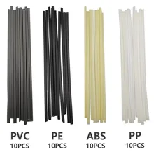 

40PCS 200mm ABS/PP/PVC/PE Plastic Welding Rods Solder Wire Welding Sticks For Plastic Welder Semi-automatic Welding Machine