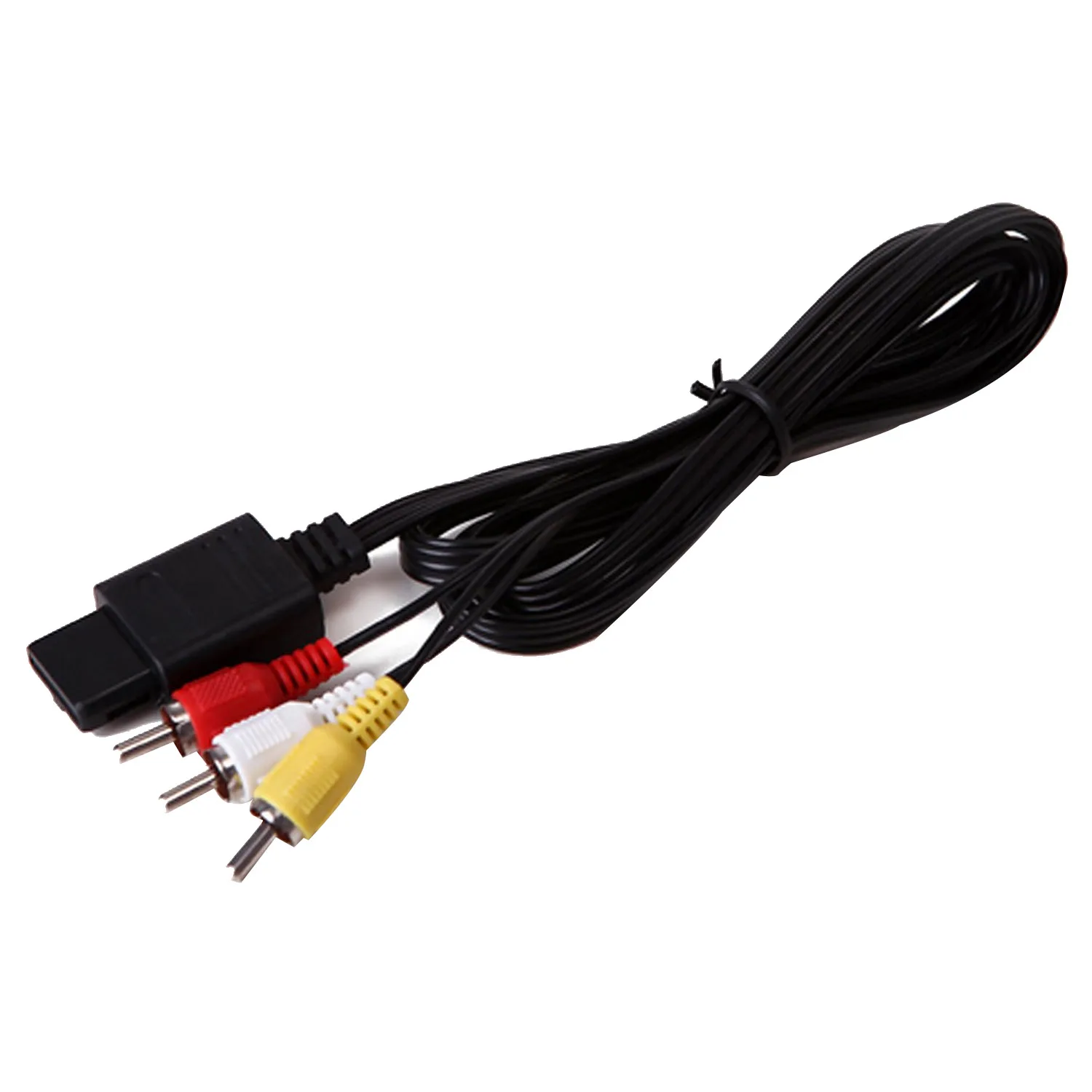 1.8M TV RCA AV Audio Video Stereo Cord Cable for SNES Super Nintendo Nintend GC Video Game cube N64 N 64 Consoles Gadget