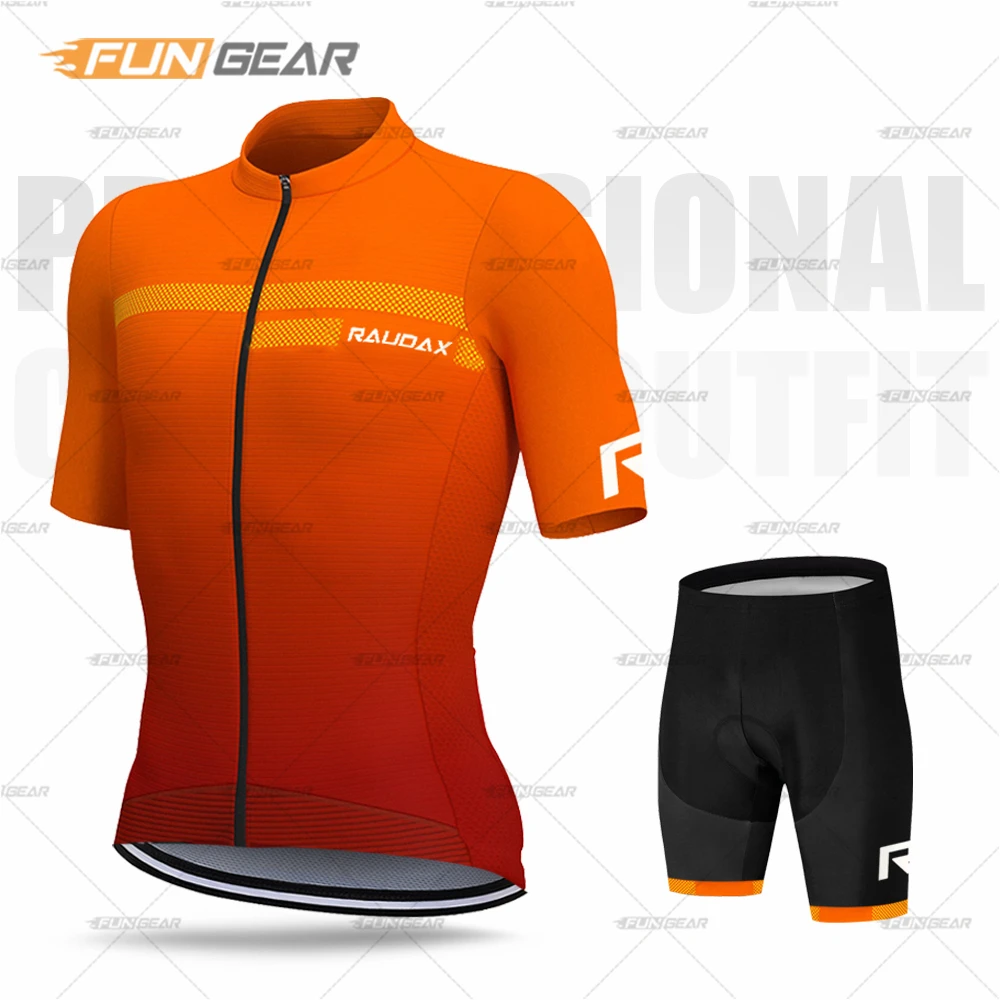 Велосипедная профессиональная одежда команда MTB Джерси набор мужской велокостюм одежда для велосипеда быстросохнущая одежда Ropa Ciclismo Uniforme Maillot - Цвет: Normal Cycling Set