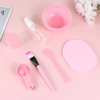 

1 Set 27 Pcs Medium-sized DIY Beauty Mask Bowl Reusable Makeup Tools Facemask Mixing Bowl Set DIY Face mask Mixing Tool Kit (Pin
