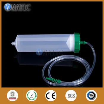 

High Quality 200cc 200ml Helix Luer Lock Tip Dispensing Pneumatic Syringe Barrel With Piston