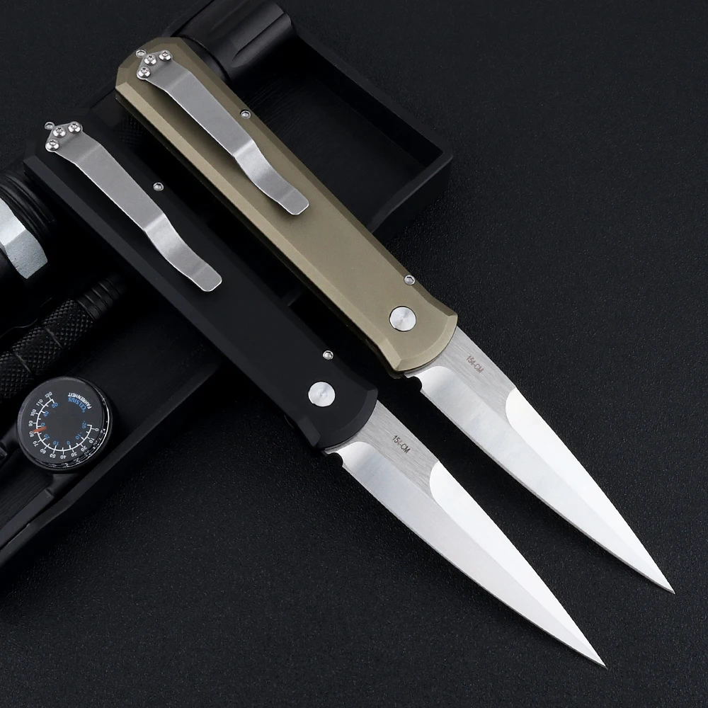 Складной нож OEM 920 лезвие 154 см алюминиевая ручка Карманный Походный для охоты