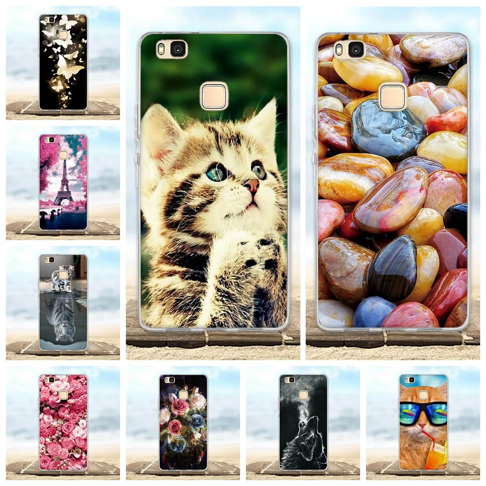 

For Huawei P9 Lite 2016 Case Soft Silicone TPU Cover 3D Pattern Cute Capa For Huawei G9 Lite Case For Huawei P9 Lite Phone Cases