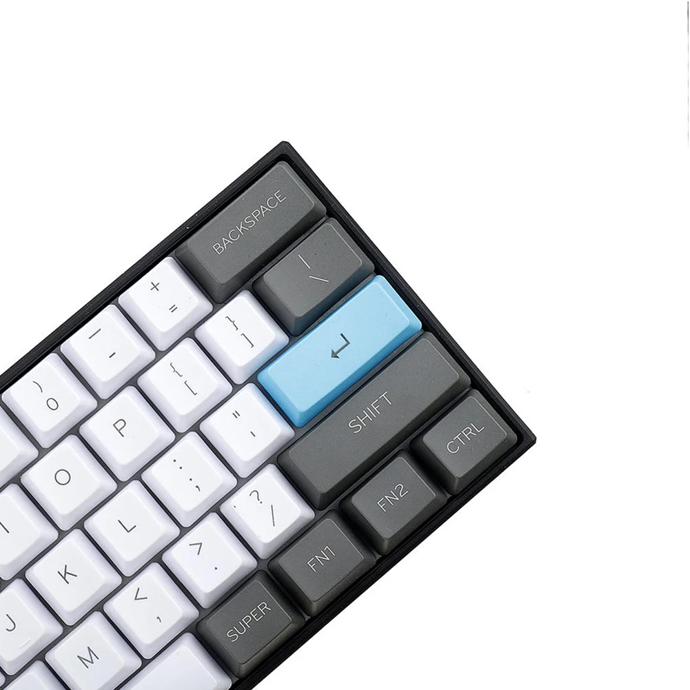 61 шт. ANSI Механическая игровая клавиатура топ напечатанный толстый pbt OEM профиль Keycap