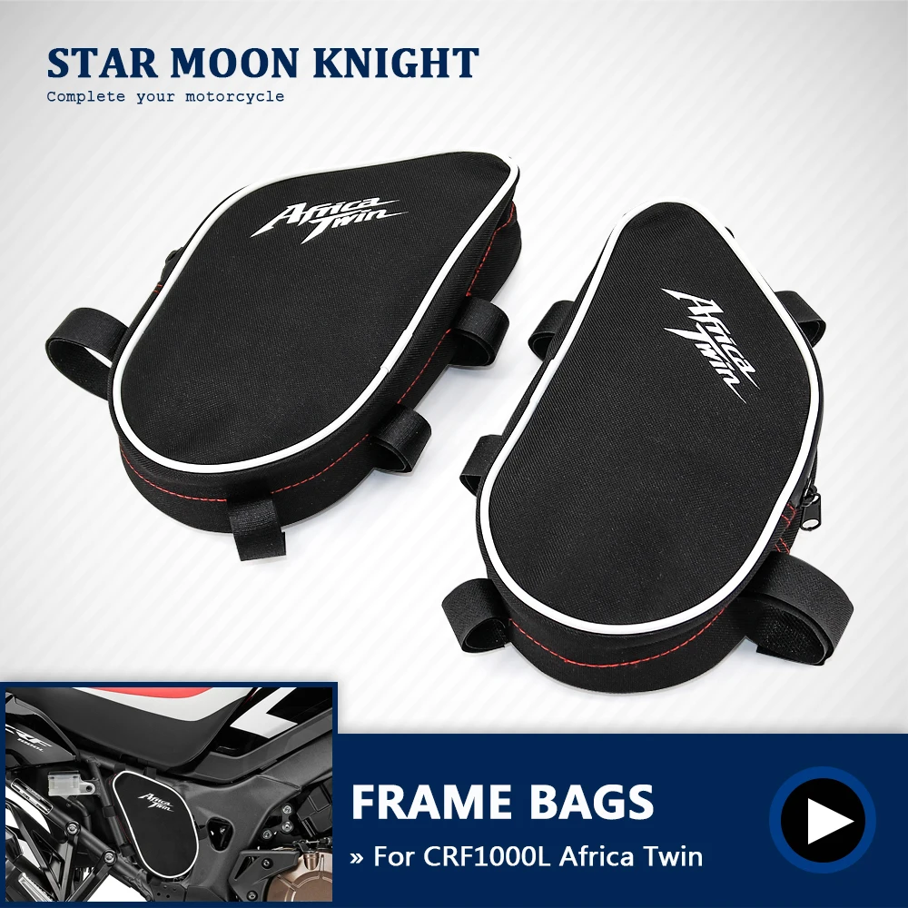 

Водонепроницаемая сумка, инструмент для ремонта, сумка для установки в рамке, ящик для инструментов для Honda CRF1000L Africa Twin 2015 2016 2017 CRF 1000 L