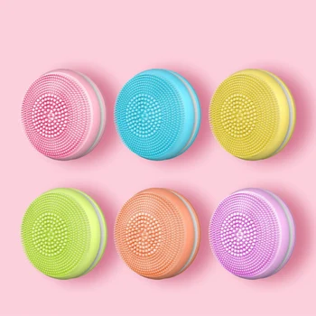 

Mini Electric Facial Cleaning Silicone Ultrasonic Electric Massage Brush Exfoliating Blackhead Deep Clean Skin Care Tools