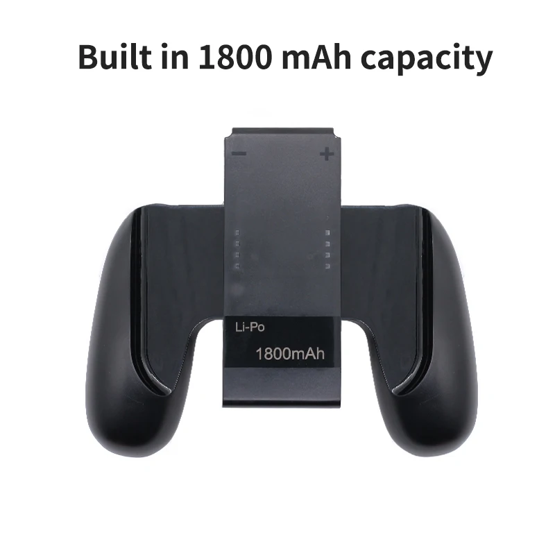 Синий Joy-Con зарядное устройство с 1000-1800 мА/ч, Батарея, 2-в-1 из биметаллического для nintendo Switch Joy-Con Joycon Зарядное устройство - Цвет: Синий