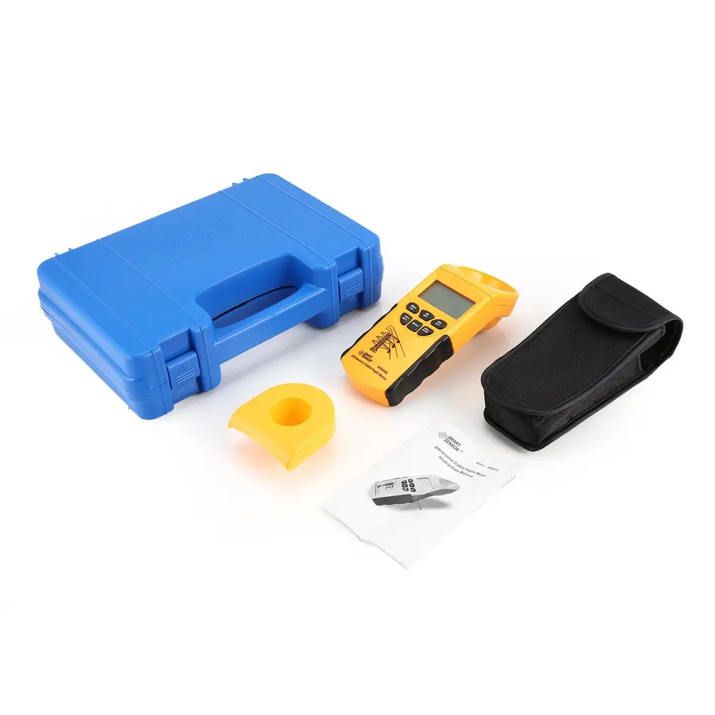 

Smart Sensor AR600E Digital LCD Handheld Ultrasonic Cable Height Meter 3~23m 6 Cables Wire Measurement Depth Distance Tester