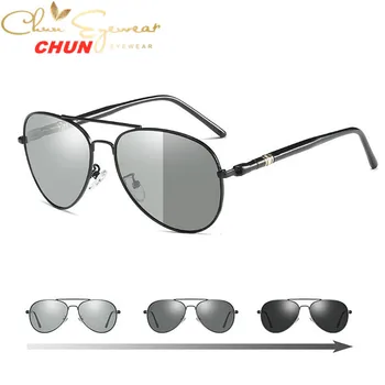 

DESIGN Men Classic Pilot Sunglasses HD Polarized Sun glasses Driving Fishing Eyewear For Men Women UV400 Protection M347