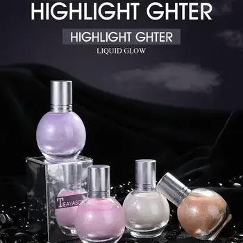 

Ball Diamond Highlighter Roller Small Bulb Brightens Highlighter for Face Bronzer Face Cosmetics Liquid Highlight