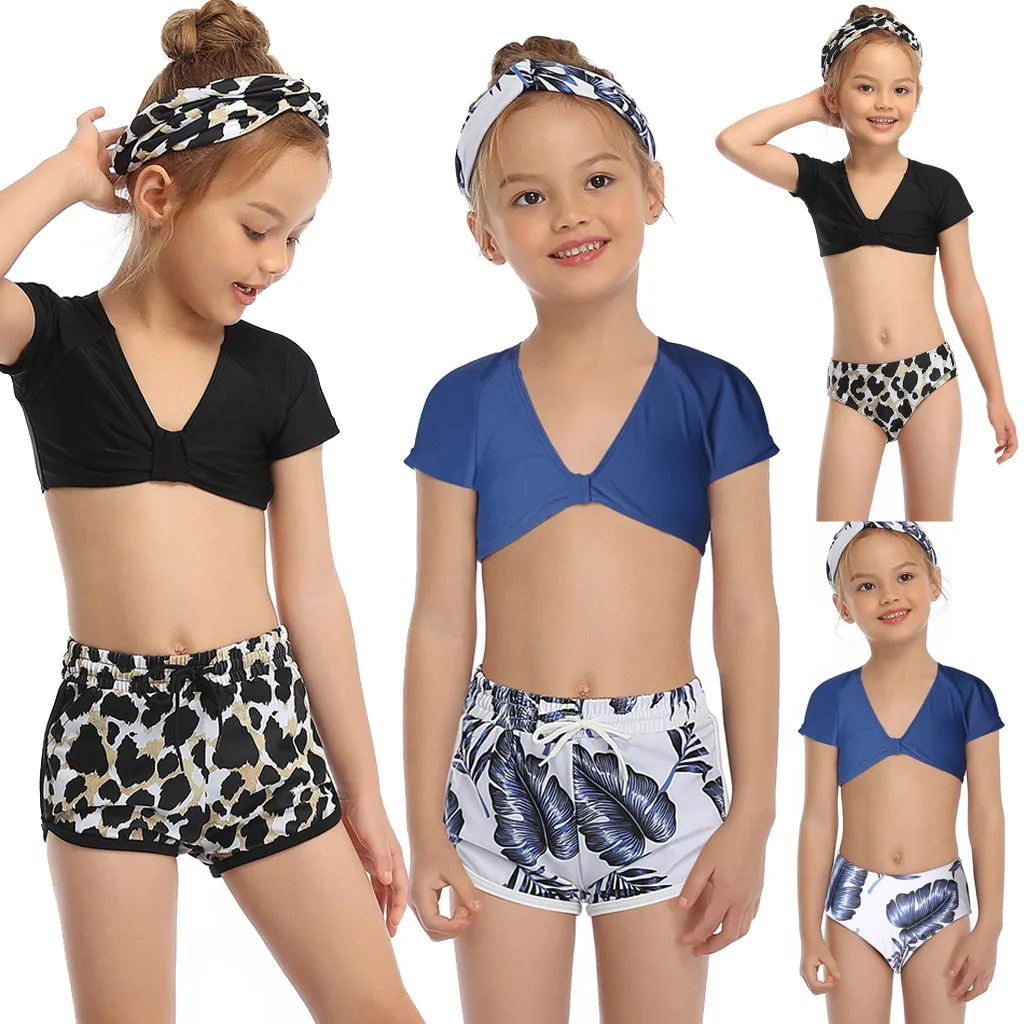 Одежда для детей ясельного возраста С принтом 3 предмета купальники соответствия