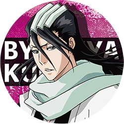 Ichigo & Rukia Inspired Anime Metal Badge Brooch Pin (04 Byakuya)