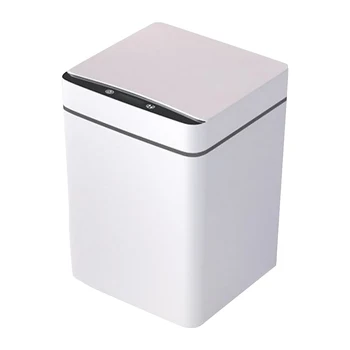 

12L Smart Trash Can Automatic Induction Infrared Motion Sensor Dustbin Intelligent Home Kitchen Bathroom Waste Garbage Bin