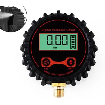 

Digital Tire Inflator With Pressure Gauge 0-200psi Resolution Universal