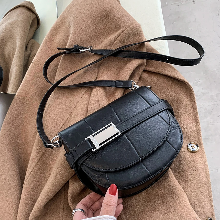 

PU Leather Small Crossbody Bags for Women 2021 Stone Pattern Shoulder Bag Designer Casual Messenger Handbags Tote Bags Women