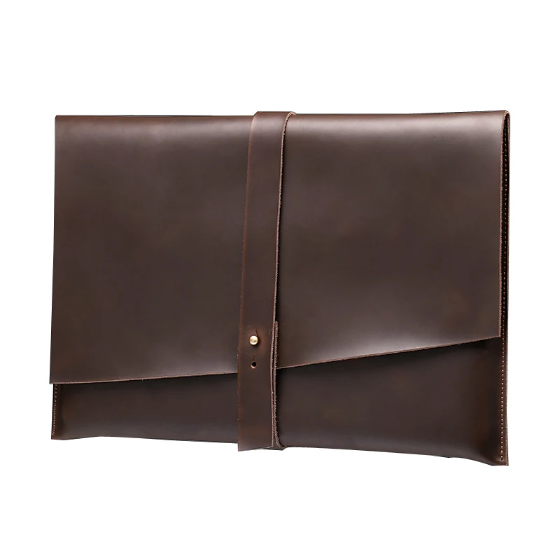 

Multi-function Nature Real Leather Document Bag Organizer Office Manage File Bag Folder Genuine Leather Office School Supplies