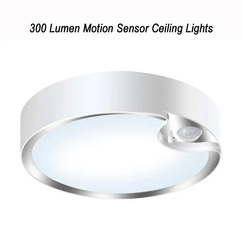 Светодиодный ная потолочная лампа с пассивным ИК датчиком движения 85-265 в 7 Вт