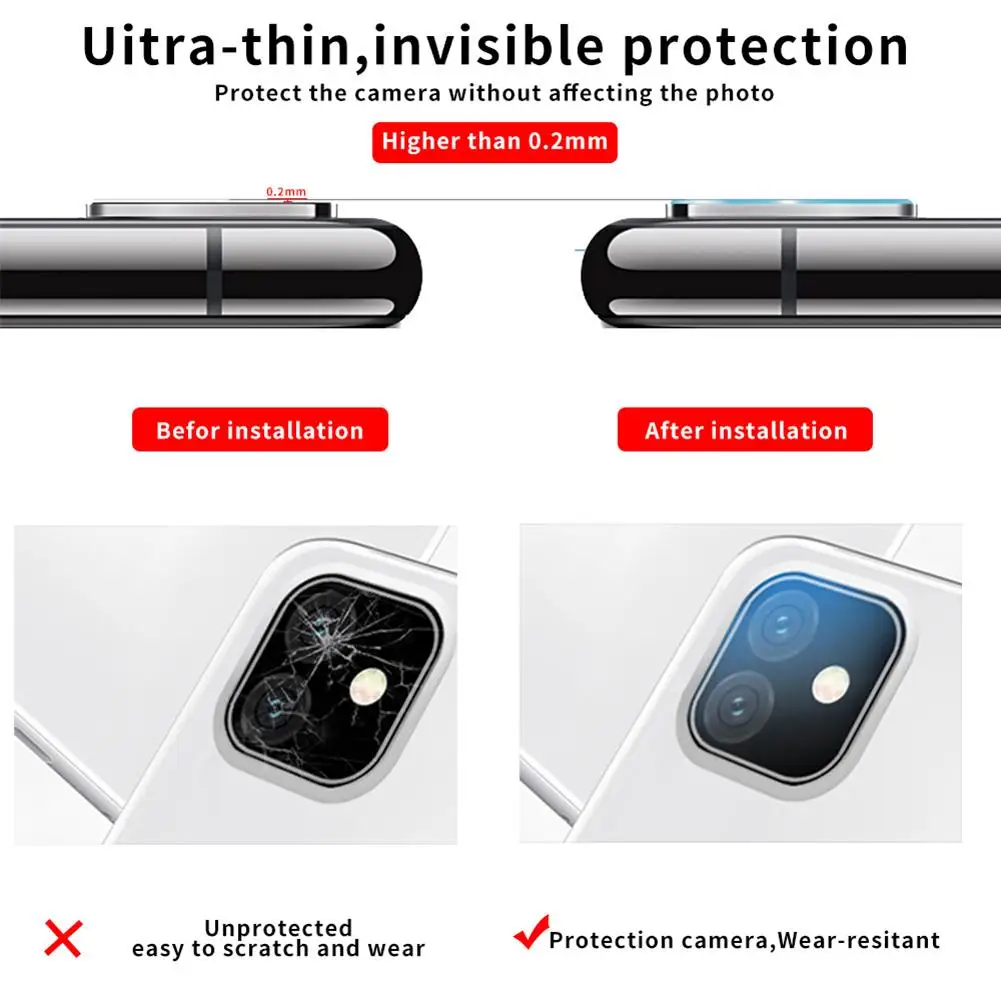 Фотокамера мобильный телефон защитная пленка для iPhone 11 Pro задняя камера Объектив