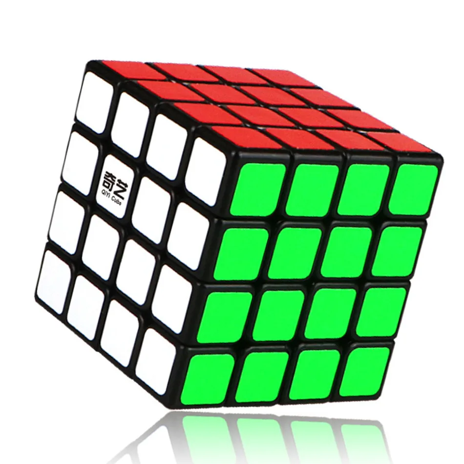 QiYi Yuan S 4x4 скоростной куб 4x4x4 головоломка магический 4 слоя Куб Профессиональная