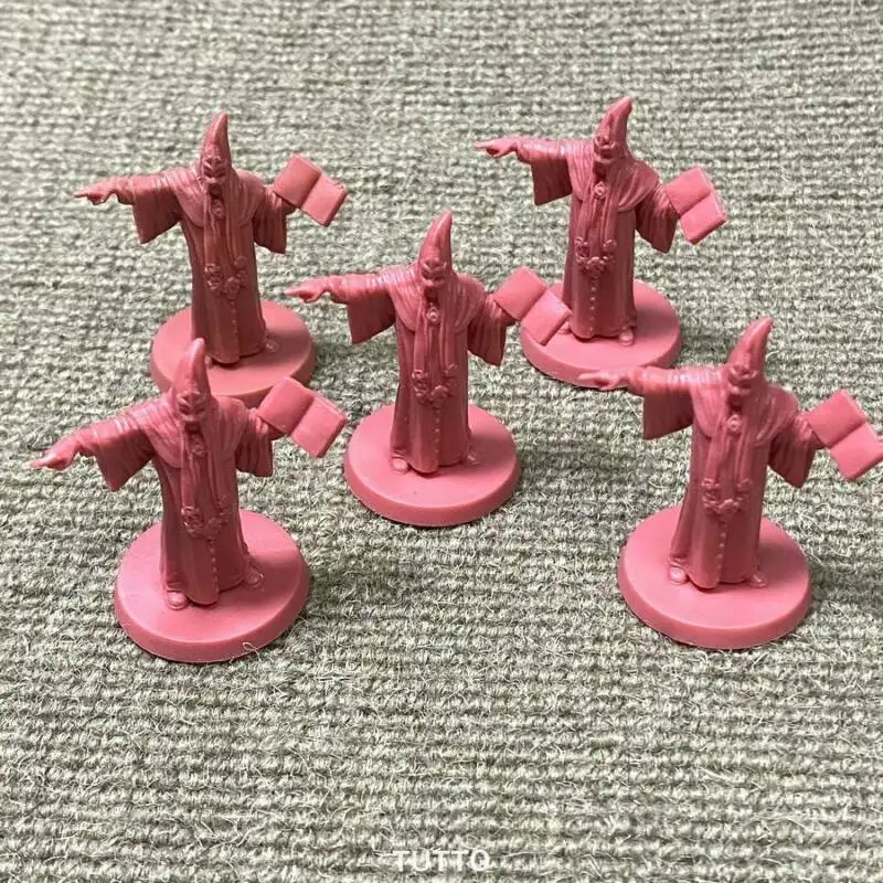 5 шт./лот Cultist Cthulhu Mythos миниатюры Death May Die Wars настольная игра фигурка Игрушечная