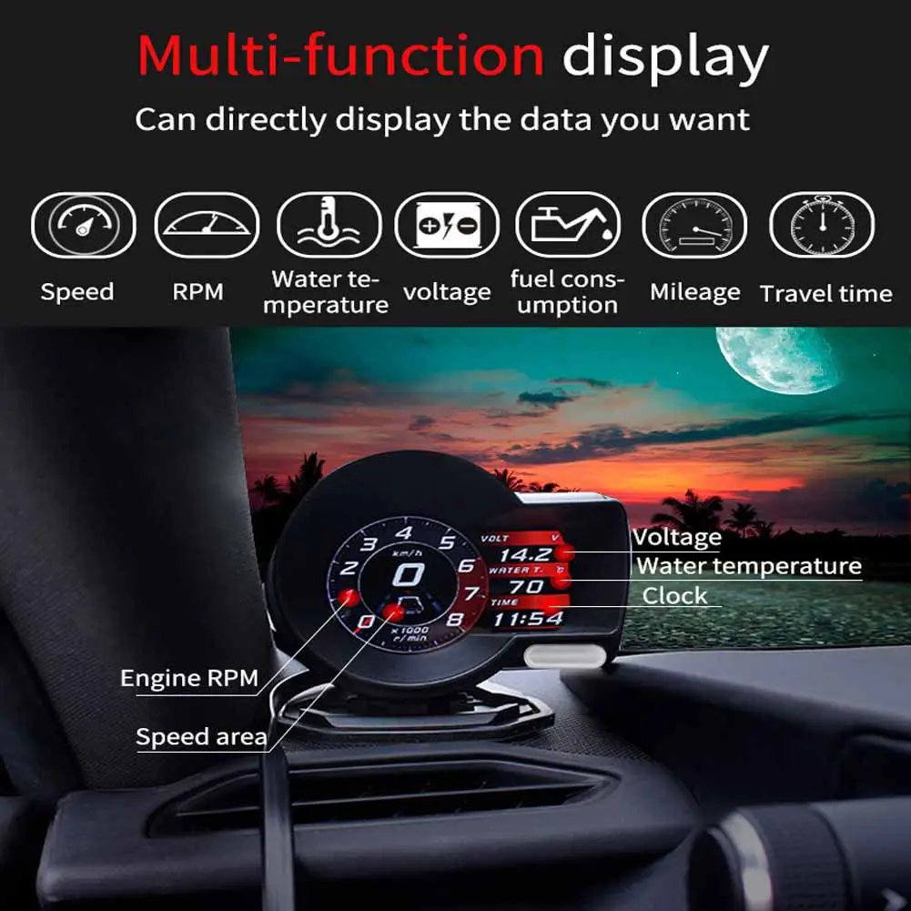 TWISTER. CK HD плеер lcd цветной экран дисплей OBD2 Интеллектуальный Сейф для вождения зазор код ошибки сканирование неисправности автомобиля диагностический инструмент
