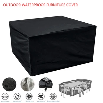 

Waterproof Furniture Cover Outdoor Patio GardenOxford Sofa Chair Table BBQ Protector Rain Snow Dustproof Protection Cover