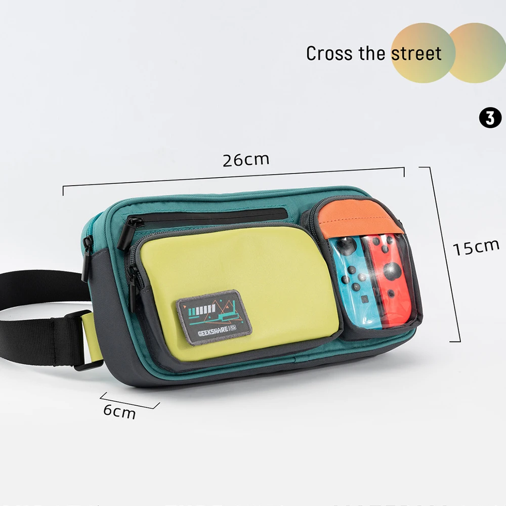 For Nintend Switch/Lite Accessories Storage Bag Protective Shell Cover Case For Nintendo Switch oled Accessories Pouch