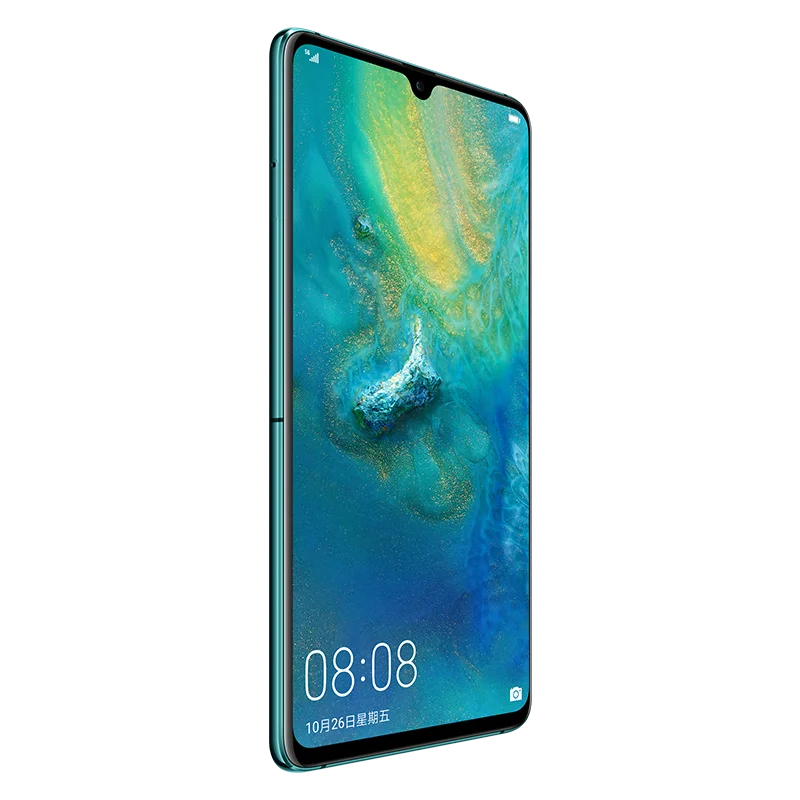 DHL Быстрая HuaWei mate 20X5G сотовый телефон 7,2 дюймов Andorid 9,0 Kirin 980 40.0MP NFC IP53 быстрое зарядное устройство 8 Гб ram 256 ГБ rom
