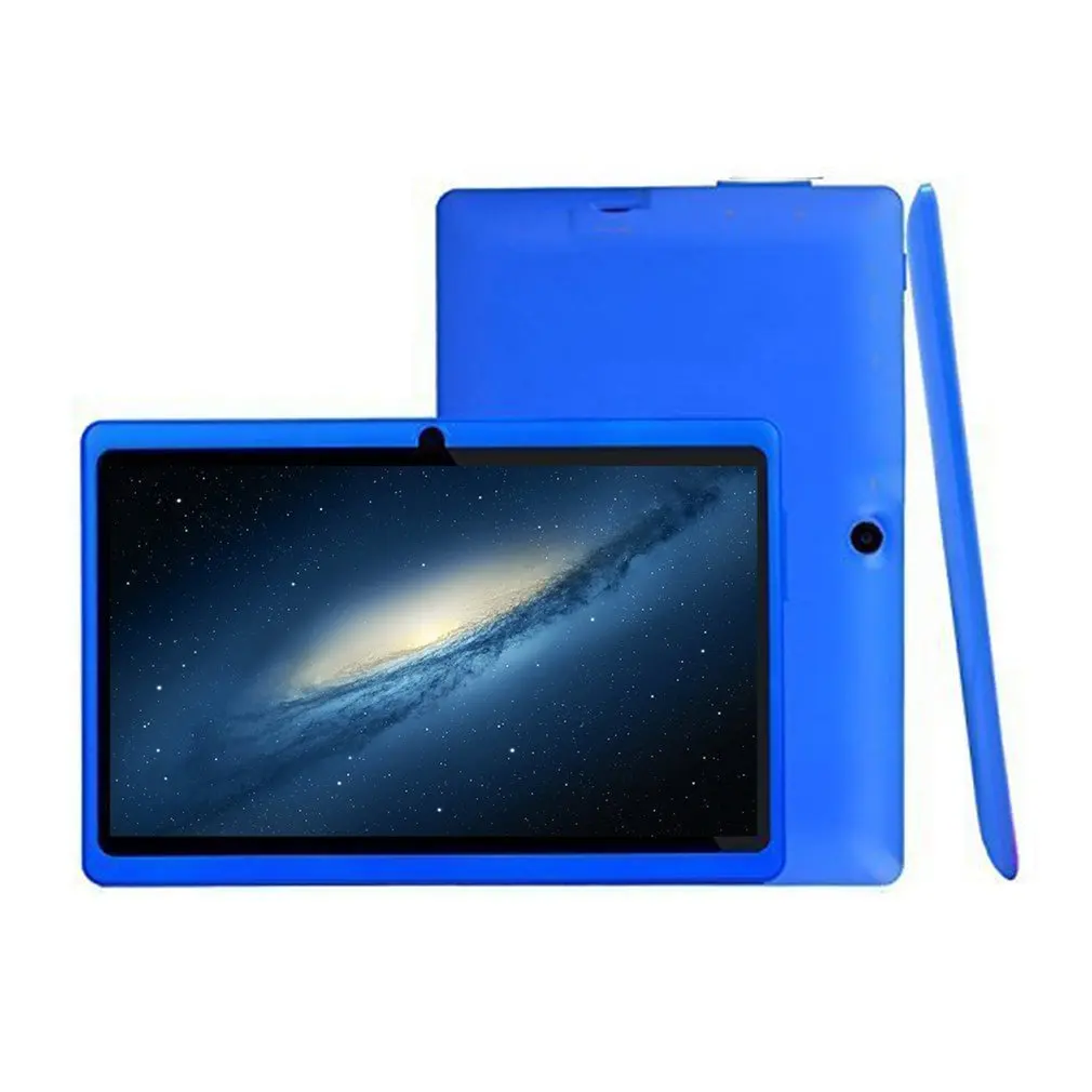 Синий с 7 дюймовым HD Экран Android Quad-core Tablet PC 512 Мб+ 4 Гб/512 МБ+ 8 Гб/1 Гб+ 8 Гб/1 Гб+ 16 Гб 2.0MP Камера Поддержка TF карты
