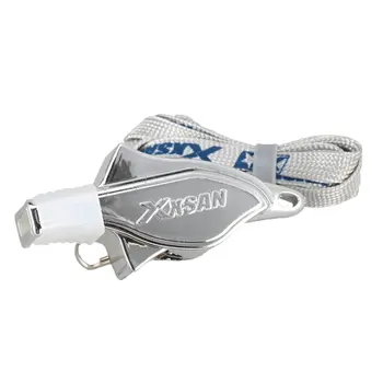 

XS36 Whistle Stainless Steel Extra Loud with Lanyard for School Sports Soccer Basketball and Lifeguard Protection