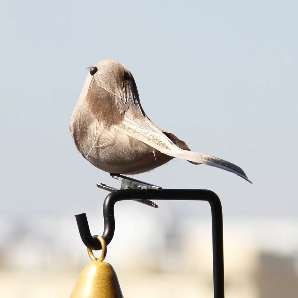 12 шт./компл. птицы искусственный перо пена Doves Свадебный декор место орнамент домашнее искусственное украшение для сада перо птицы