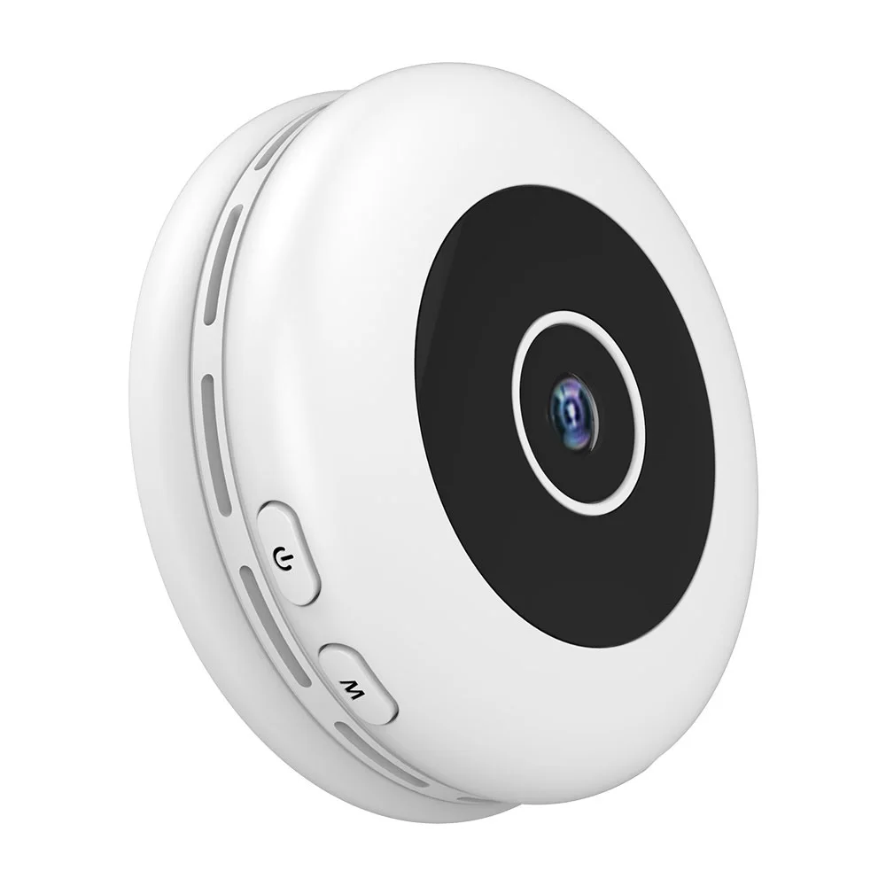 H11 портативная wifi мини-камера 1080p и маленькая камера для путешествий и ночного видения и записи видео и водонепроницаемая для домашней безопасности - Цвет: White