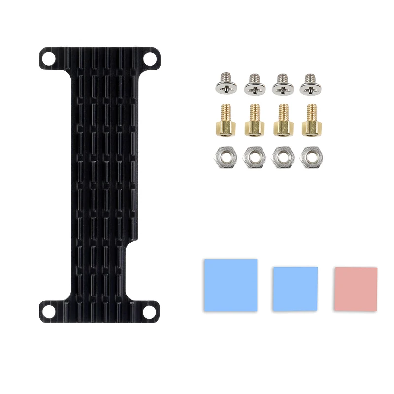 Raspberry Pi Zero 2 W Aluminum Heat Sink with SiliconeThermal Pad for Raspberry Pi Zero W Pi0 raspberry pi cooler
