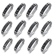 Vnox,, персонализированные браслеты для женщин и мужчин, регулируемый сетчатый ремешок для часов, дизайнерский браслет из нержавеющей стали для мальчиков, браслет для девочек, индивидуальный подарок