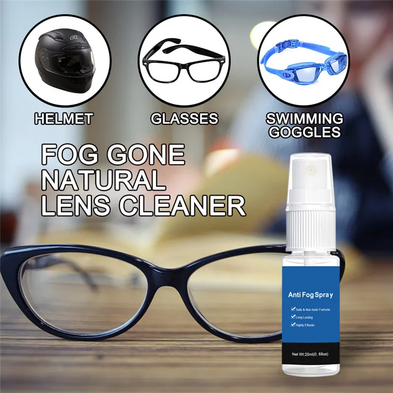 Tanio Anti Fog Spray do okularów bezpieczne dla